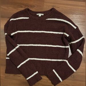 Striped Maroon Sweater